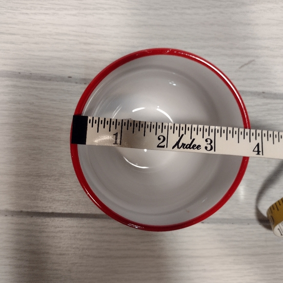 Everyday white Christmas porcelain Nesting Bowls set of 3 Merry, Noel, Joy. - Picture 6 of 11